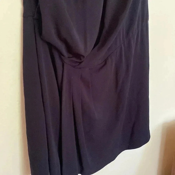 JAY Godfrey sz 2 black midi dress with cut out shoulders gorgeous! - Picture 5 of 8